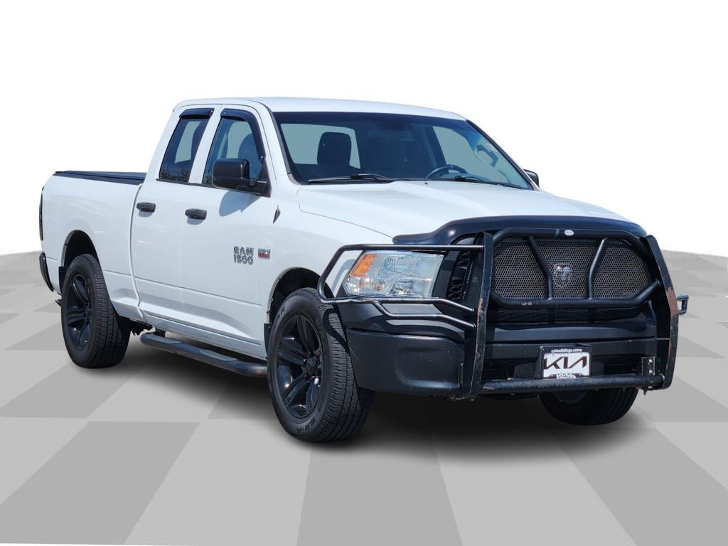 2017 RAM 1500 Tradesman in Bright White Clearcoat — front three-quarter view