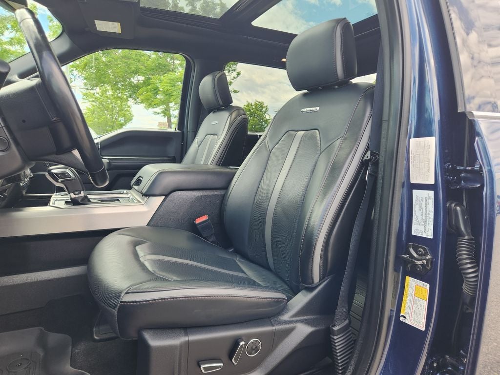 2018 Ford F-150 — interior view