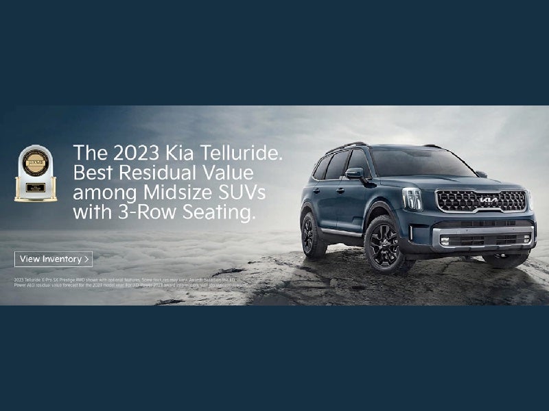 2023 Kia Telluride — rear three-quarter view